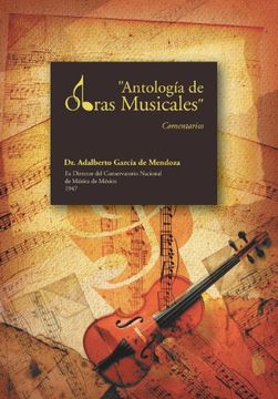 portada Antologia de Obras Musicales: Comentarios (in Spanish)