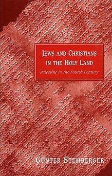 portada jews and christians in the holy land (en Inglés)
