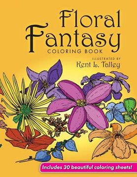 portada Floral Fantasy Coloring Book (en Inglés)