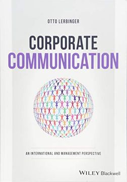 portada Corporate Communication: An International and Management Perspective (en Inglés)