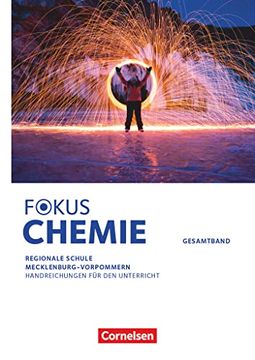 portada Fokus Chemie - Gesamtband. Mittlere Schulformen - Mecklenburg-Vorpommern - Lösungen zum Schulbuch (en Alemán)