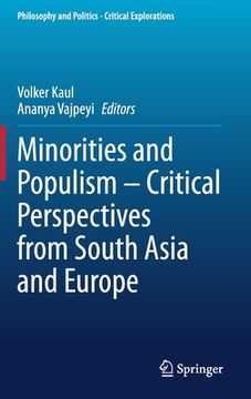 portada Minorities and Populism - Critical Perspectives from South Asia and Europe (en Inglés)