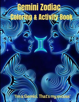 portada Gemini Zodiac Coloring & Activity Book: Horoscope Activity Book