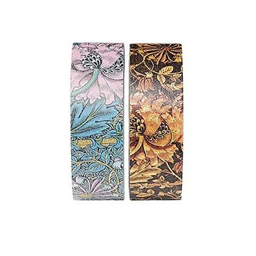 portada Morris Honeysuckle/Morris Pink Honeysuckle (Mixed Pack) Washi Tape: Two Iconic Paperblanks Designs per Set, Metallic Foil Pattern, 15Mm Wide x 10 Metres Long (Paperblanks Washi Tape)