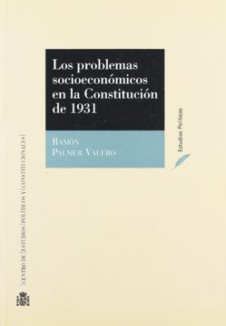 portada los problemas socioeconómicos en la constitución de 1931 (r) (1997)