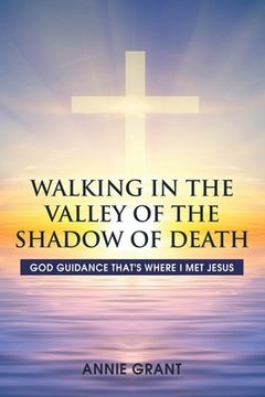 portada Walking in the Valley of the Shadow of Death: God guidance that's where I met Jesus (en Inglés)