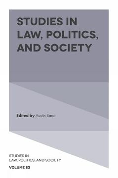 portada Studies in Law, Politics, and Society (Studies in Law, Politics, and Society, 83) (en Inglés)