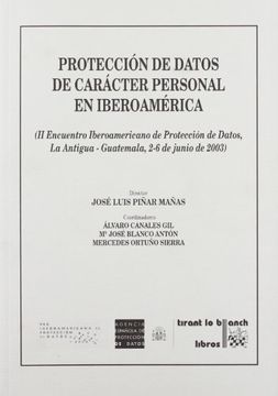 portada Proteccion de Datos de Caracter Personal en Iberoamerica