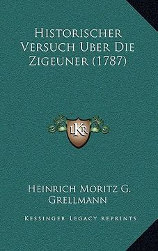 portada historischer versuch uber die zigeuner (1787) (en Inglés)