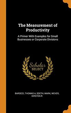 portada The Measurement of Productivity: A Primer With Examples for Small Businesses or Corporate Divisions 
