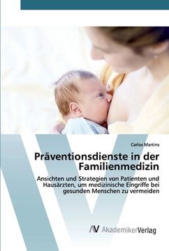 portada Präventionsdienste in der Familienmedizin (en Alemán)
