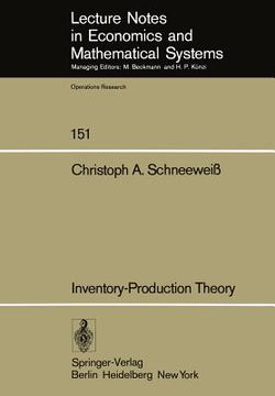 portada inventory-production theory: a linear policy approach (en Inglés)