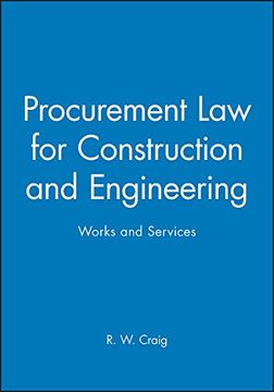 portada Procurement law for Construction and Engineering: Works and Services (en Inglés)