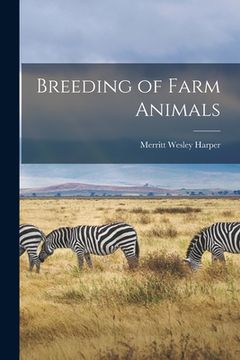 portada Breeding of Farm Animals (en Inglés)