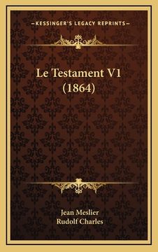 portada Le Testament V1 (1864) (in French)