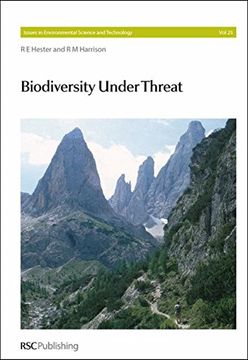 portada Biodiversity Under Threat (Issues in Environmental Science and Technology) (en Inglés)