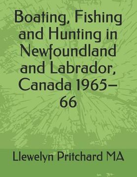 portada Boating, Fishing and Hunting in Newfoundland and Labrador, Canada 1965-66
