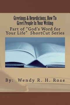 portada Greetings And Benedictions, How To Greet People In Your Writing