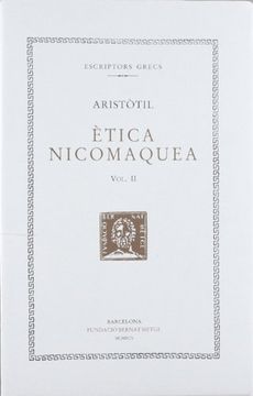 portada Ètica Nicomaquea, Vol. Ii i Últim (Bernat Metge) (en Catalá)