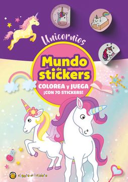 portada Colorea y Juega Unicornios (in Spanish)