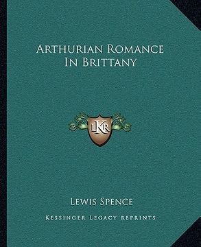 portada arthurian romance in brittany (in English)