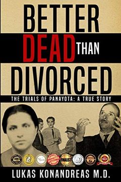portada Better Dead Than Divorced: The Trials of Panayota (in English)