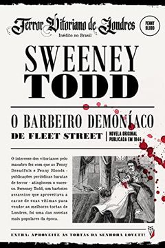 portada Sweeney Todd; O Barbeiro Demon�Aco de Fleet Street