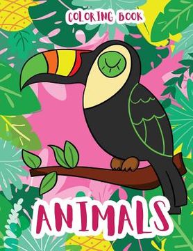 portada Animals: Coloring Book (en Inglés)