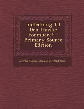 portada Indledning Til Den Danske Formueret (en Danés)