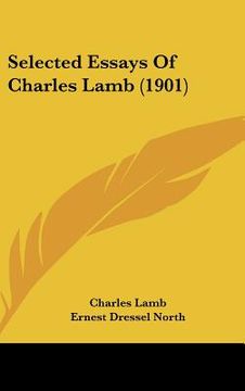 portada selected essays of charles lamb (1901) (en Inglés)