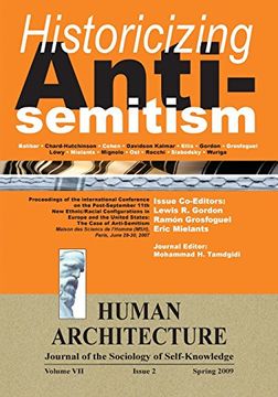 portada Historicizing Anti-Semitism (Proceedings of the International Conference on "The Post-September 11 new Ethnic 