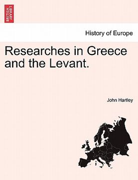 portada researches in greece and the levant.