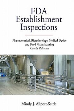 portada fda establishment inspections (in English)
