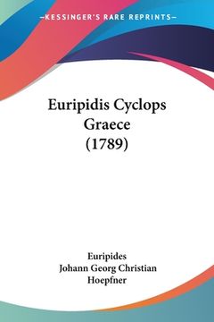 portada Euripidis Cyclops Graece (1789) (en Latin)