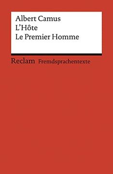 portada L'hôte. Le Premier Homme: (Fremdsprachentexte) (in French)