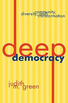 portada deep democracy: community, diversity, and transformation (en Inglés)