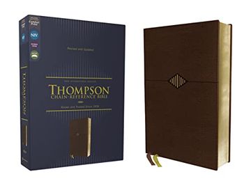 portada Niv, Thompson Chain-Reference Bible, Leathersoft, Brown, red Letter, Comfort Print 