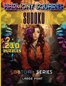 portada Harmony Squares Sudoku: LGBT Q AI+ Series (en Inglés)