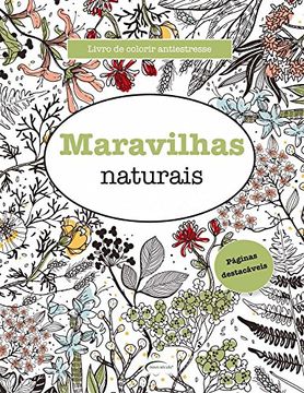 portada Livro de Colorir Antiestresse Maravilhas Naturais (en Portugués)