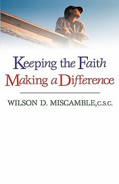 portada keeping the faith, making a difference (en Inglés)