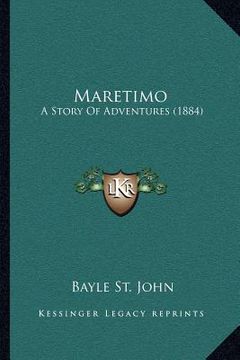 portada maretimo: a story of adventures (1884) (en Inglés)