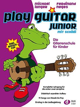portada Play Guitar Junior mit Schildi: Die Gitarrenschule für Kinder (in German)