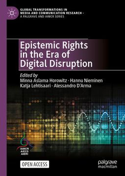 portada Epistemic Rights in the Era of Digital Disruption (en Inglés)
