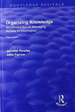 portada Organizing Knowledge: Introduction to Access to Information