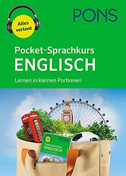 portada Pons Pocket-Sprachkurs Englisch: Lernen in Kleinen Portionen mit Audio-Download: Lernen in Kleinen Portionen - Alles Vertont.