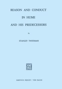 portada Reason and Conduct in Hume and His Predecessors (en Inglés)