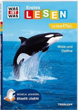 portada Was ist was Erstes Lesen. Leserätsel Wale und Delfine (en Alemán)