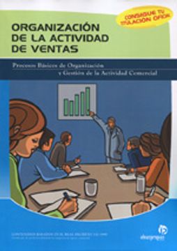 portada Organización de la actividad de ventas (Comercio y marketing) (in Spanish)