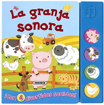 portada Botones Ruidosos. La Granja Sonora (­Con 4 Div. Sonidos! ) (in Spanish)