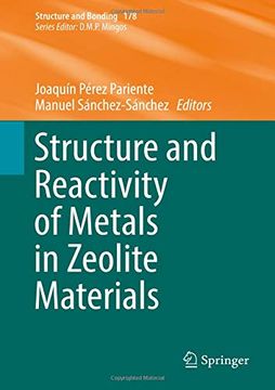 portada Structure and Reactivity of Metals in Zeolite Materials (Structure and Bonding) (en Inglés)
